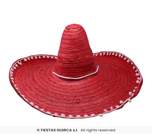 sombrero-meksykanskie-czerwone