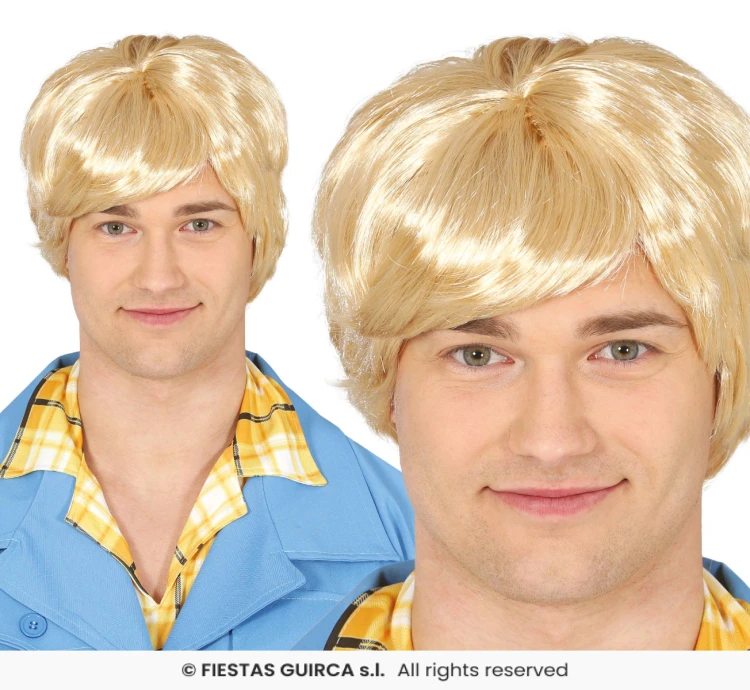Peruka Męska Blond