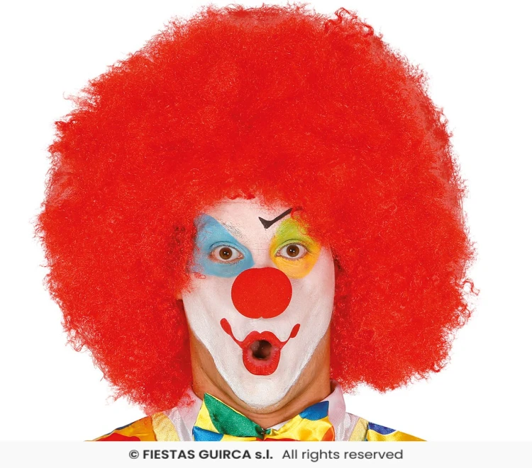 peruka-afro-czerwona
