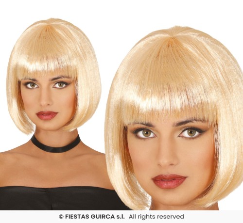 Peruka Blond Krótka