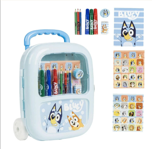 Zestaw Artystyczny Stitch Na Kółkach