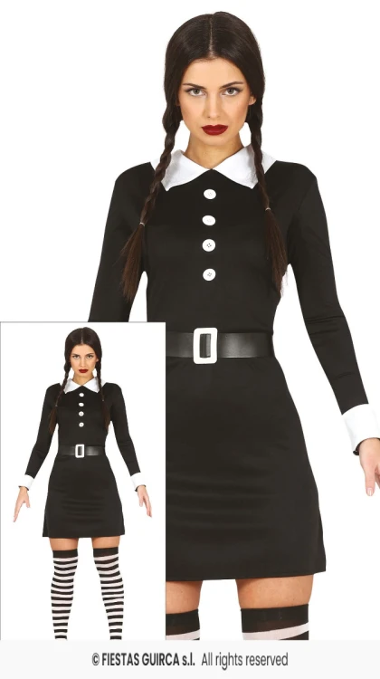 Strój Wednesday Addams