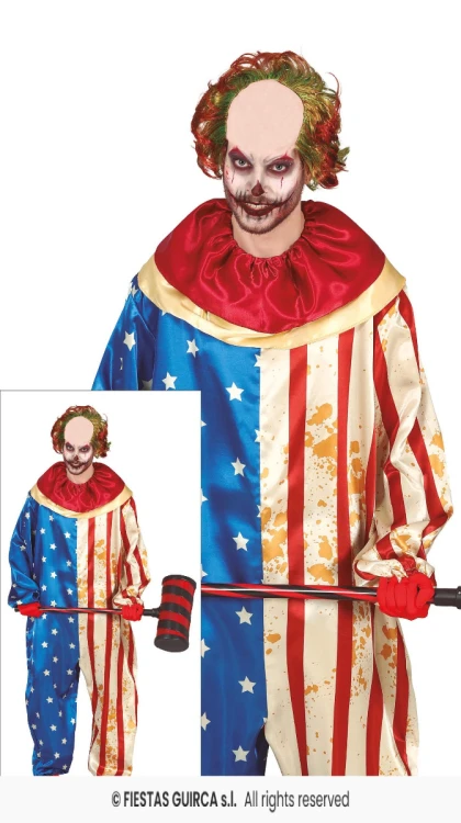 Strój Klaun Amerykański