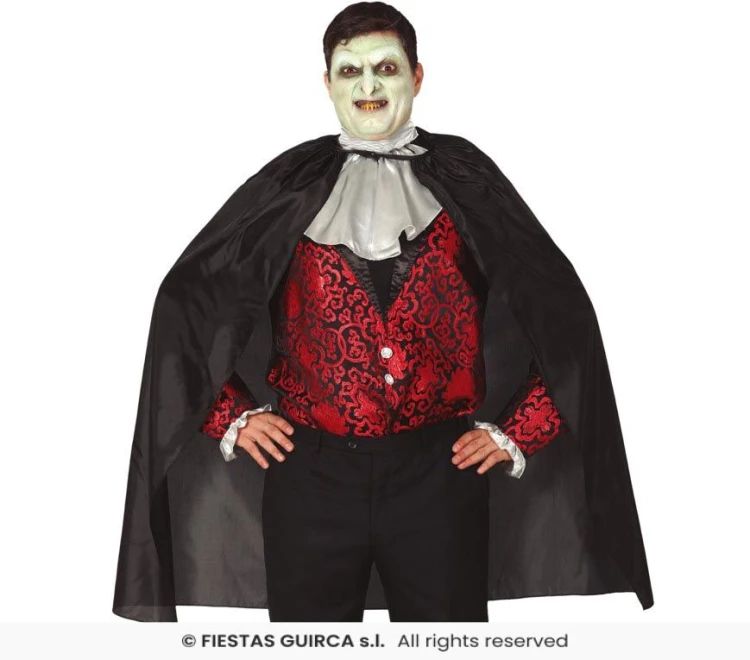 Peleryna Czarna Wampir