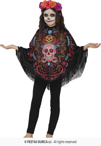 stroj-dzieciecy-poncho-martwej-meksykanki