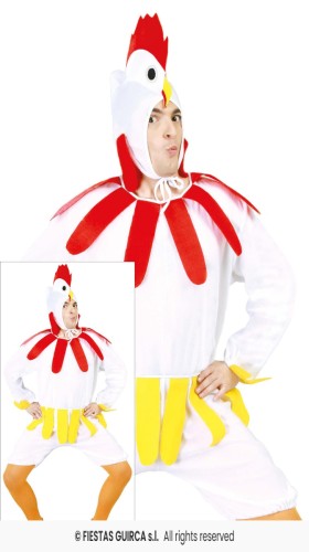 Strój Biała Kurka