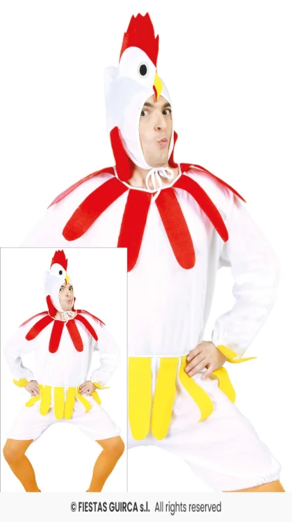 Strój Biała Kurka