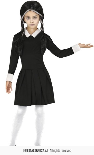 Strój Dziecięcy Wednesday Addams