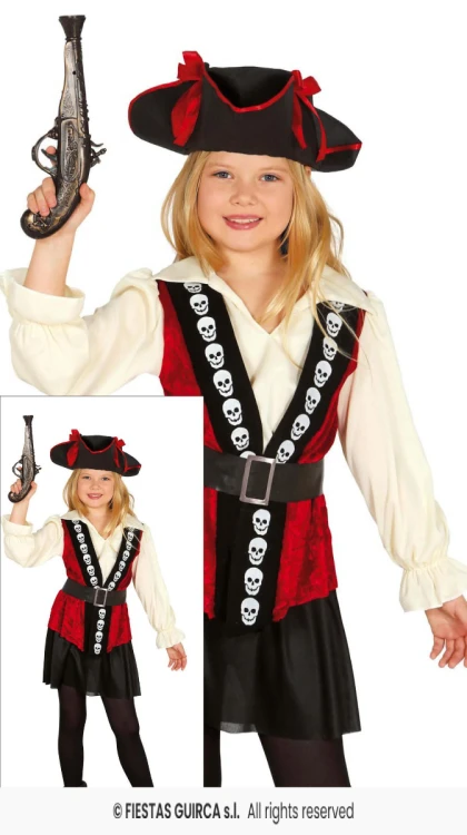 Strój Dziecięcy Piratka Kapitan