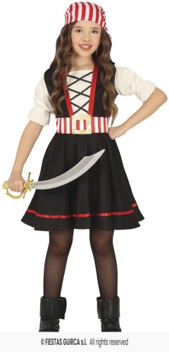 Strój Piratka Rozbójniczka