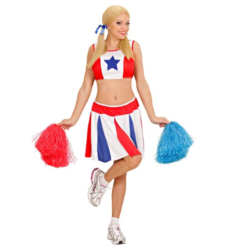Strój Cheerleaderka Krótka