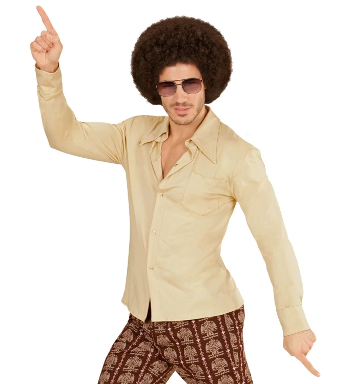 Koszula Disco Beżowa