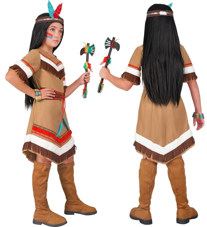 stroj-dzieciecy-indianka-rdzenna