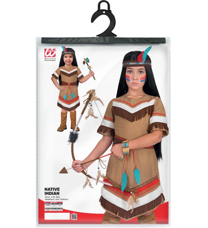stroj-dzieciecy-indianka-rdzenna