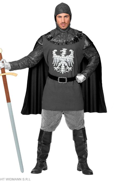 Kostium Rycerz Waleczny Czarny