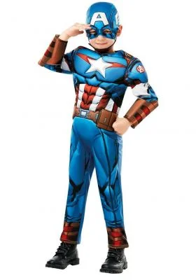 Kostium Dziecięcy Avengers Kapitan Ameryka Komiks