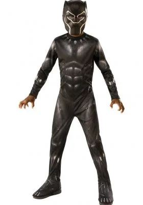 Kostium Dziecięcy Black Panther Kombinezon