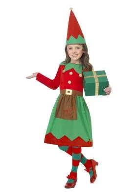 Kostium Dziecięcy Elf Dziewczęcy