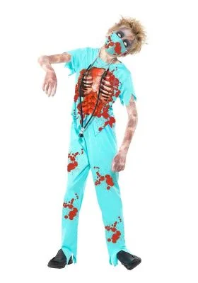Kostium dziecięcy lekarz zombie