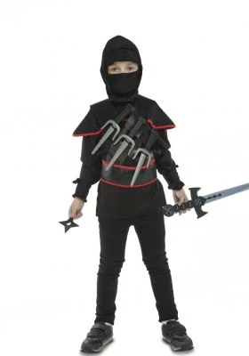 Kostium Dziecięcy Ninja Cichy Zabójca 