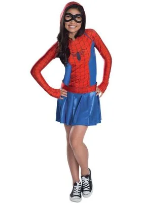 Kostium Dziecięcy Spiderman Sukienka