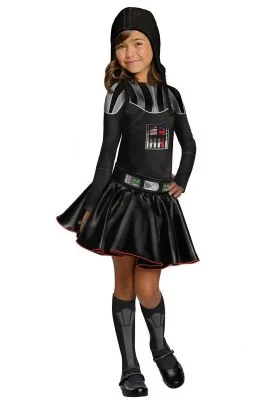 Kostium Dziecięcy Star Wars Darth Vader Sukienka