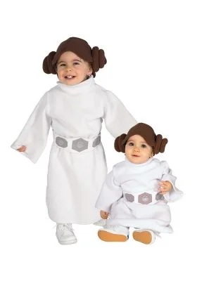 Kostium dziecięcy Star Wars księżniczka Leia bobas