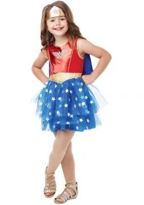 Kostium Dzieciecy Wonder Woman sukienka