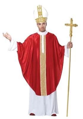 Kostium papież czerwony