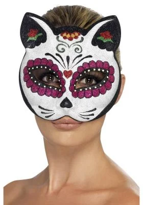 Maska kot z meksyku halloween