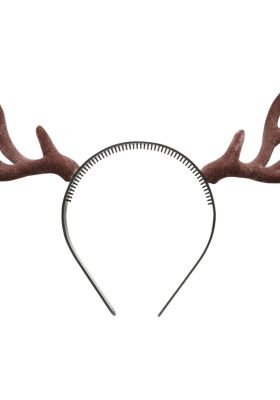 Opaska Rogi Renifera Brązowe