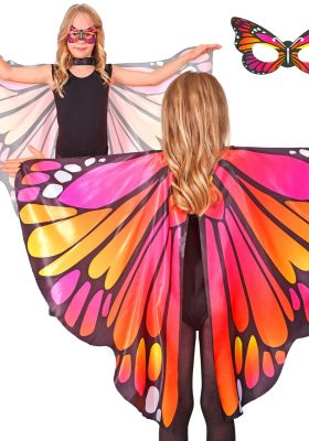 Peleryna Dziecięca Motyl z Maską