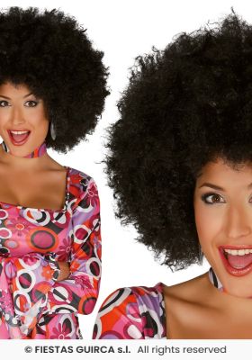 Peruka Afro Czarna