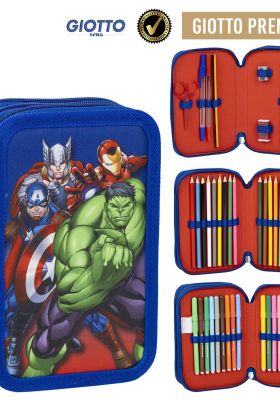 Piórnik Z Wyposażeniem Avengers