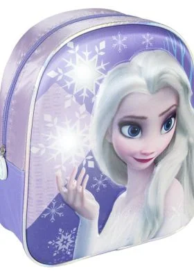 Plecak świecący dla przedszkolaka Frozen Elsa 
