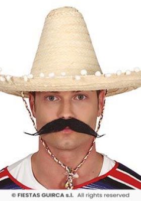 Sombrero Meksykańskie Beżowe