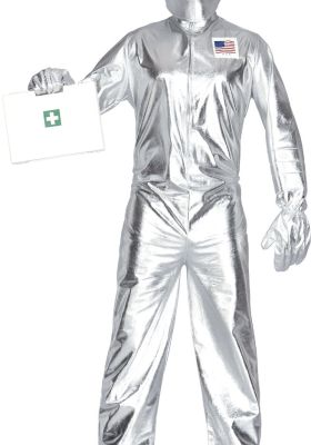 Strój Astronauta Srebrny
