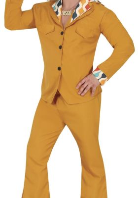 Strój Disco Garnitur Pomarańczowy