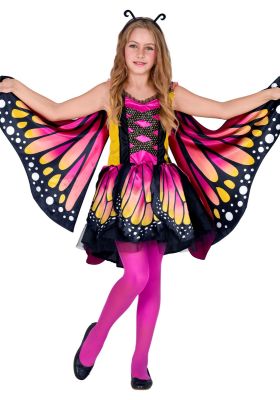 Strój Dziecięcy Motyl Różowy