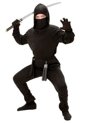 Strój Dziecięcy Ninja Czarny