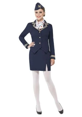 Kostium Stewardessa Granatowa