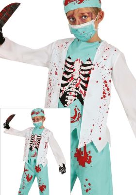 Strój Dziecięcy Chirurg Zombie