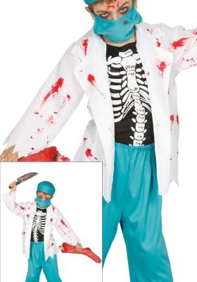 Strój Dziecięcy Doktor Zombie