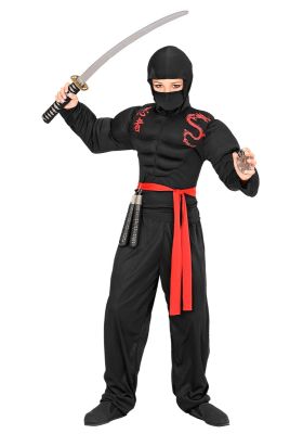 Strój Dziecięcy Ninja Umięśniony