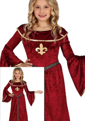Strój Dziecięcy Średniowieczna Pani