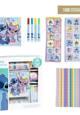 Zestaw z Naklejkami Stitch