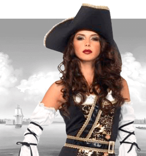 Strój Piratki Damski Stroje Piratek dla Kobiet